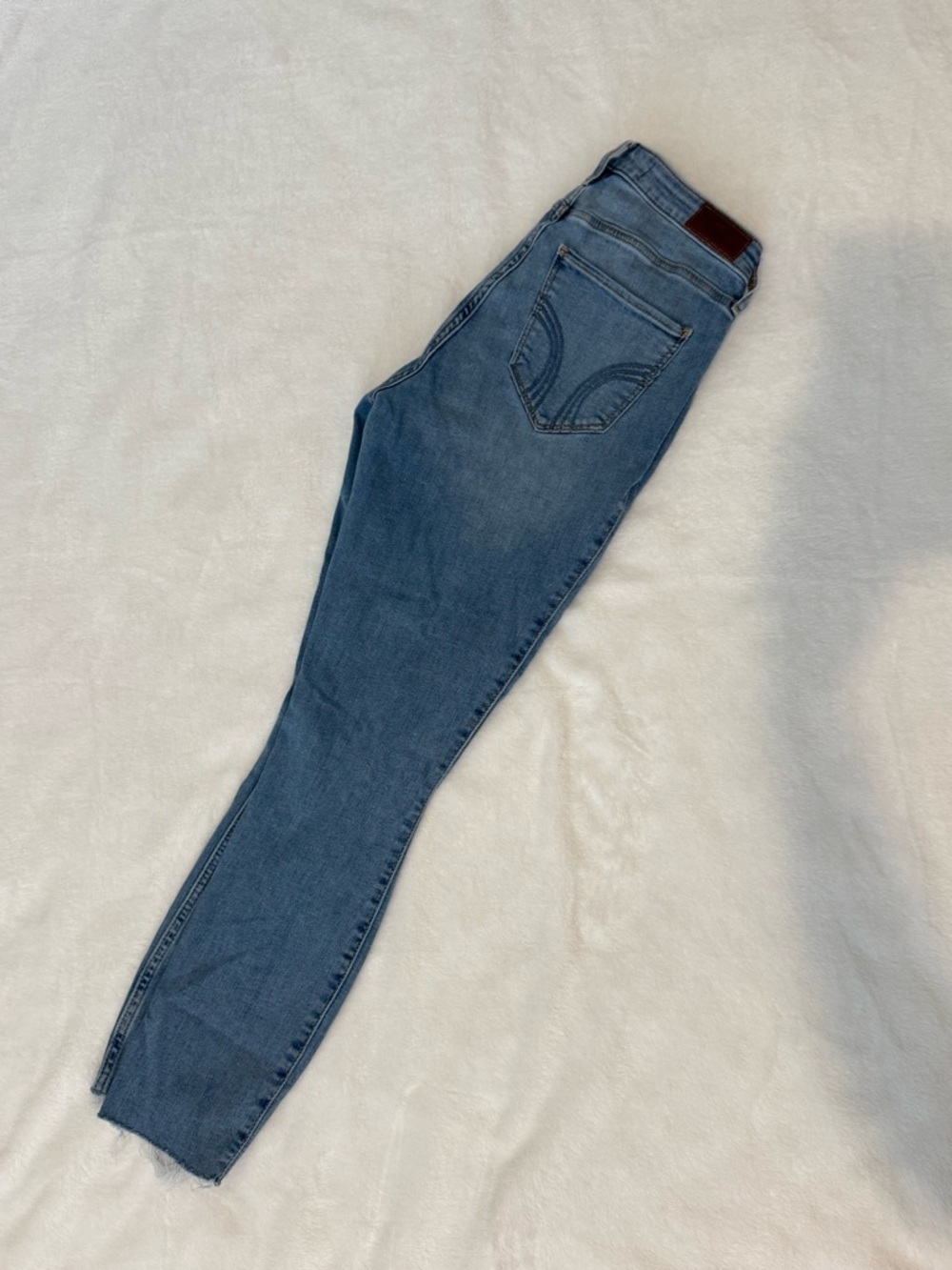 Hollister Midwash Blue Skinny Jeans